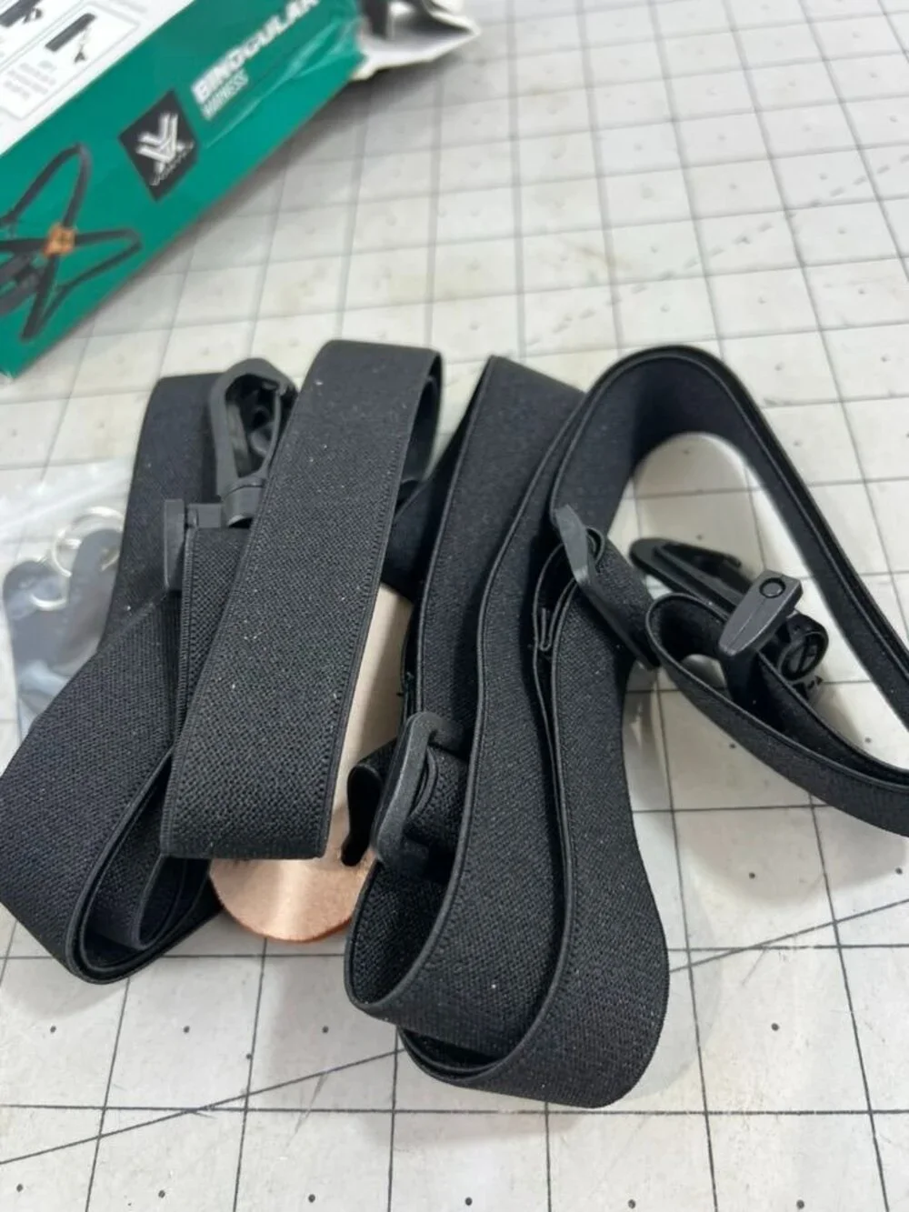 Vortex Binocular Harness Adjustable Strap For Outdoor Use Black